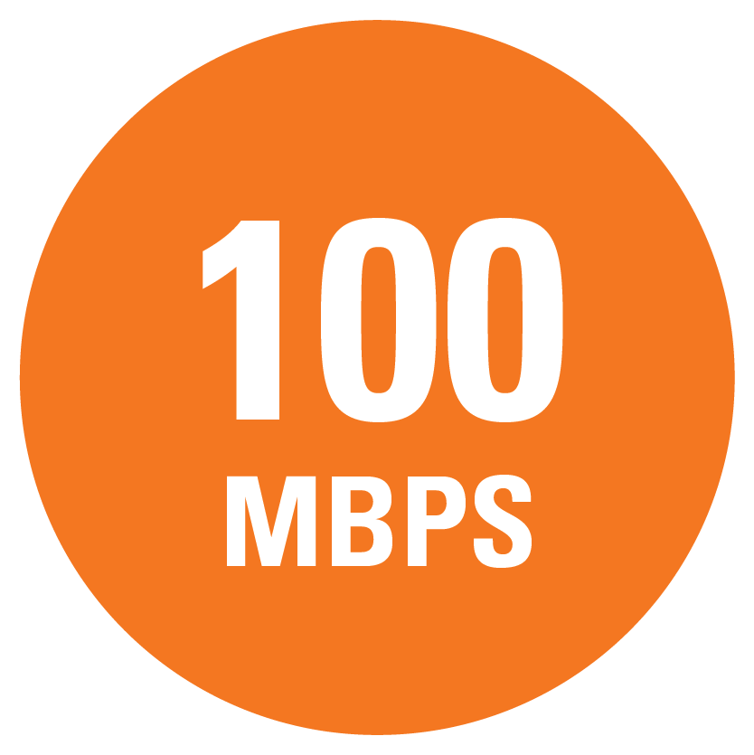 2020.01.05 Fiber Speeds 01 100 MBPS speed